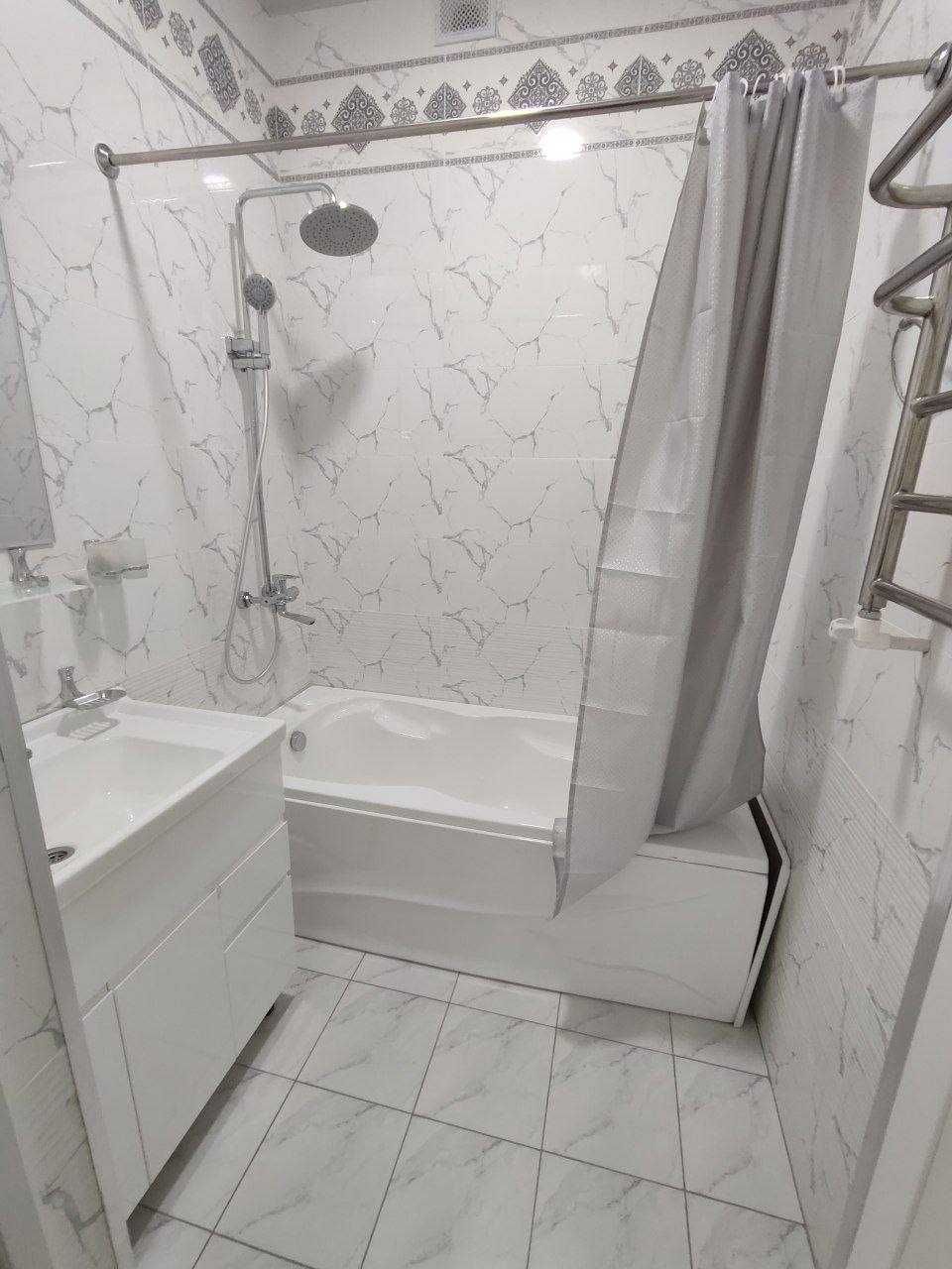 Аренда в новостройке Шахристанская, 3/5/8, новый ремонт 90 кв.м.=