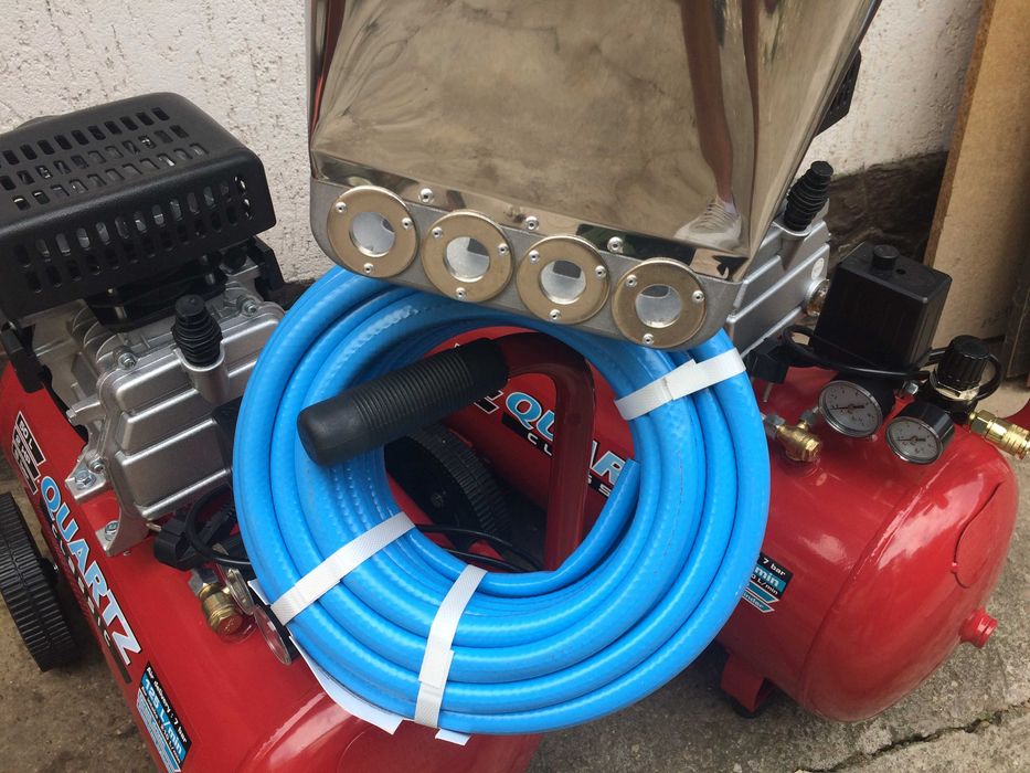 Canciocul Magic Pompa tencuit Profesionala 60mp/ora 2 compresoare 100L