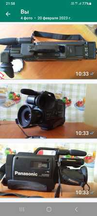 Видеокамера кассетная панасоник.япония