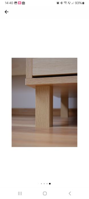 Birou, Kodu Hamilton Desk, 2 sertare cu insertii de ratan
