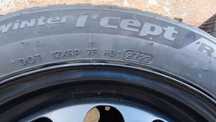 Anvelope iarna Hankook 205/55/16 +jante otel 4 buc.Golf ,Skoda