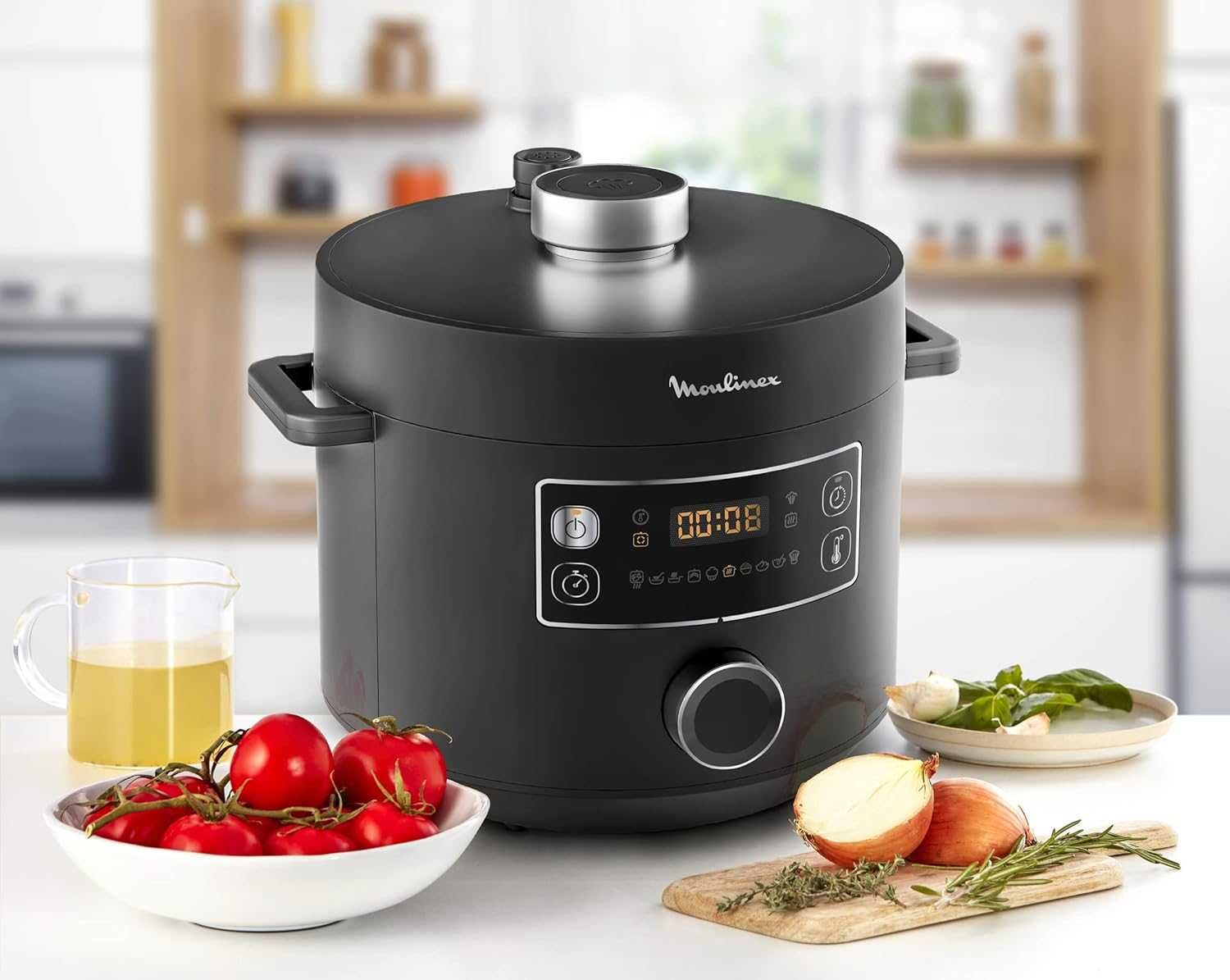 Мултикукър Moulinex Turbo Cuisine CE7548 1090W 10 автоматични програми