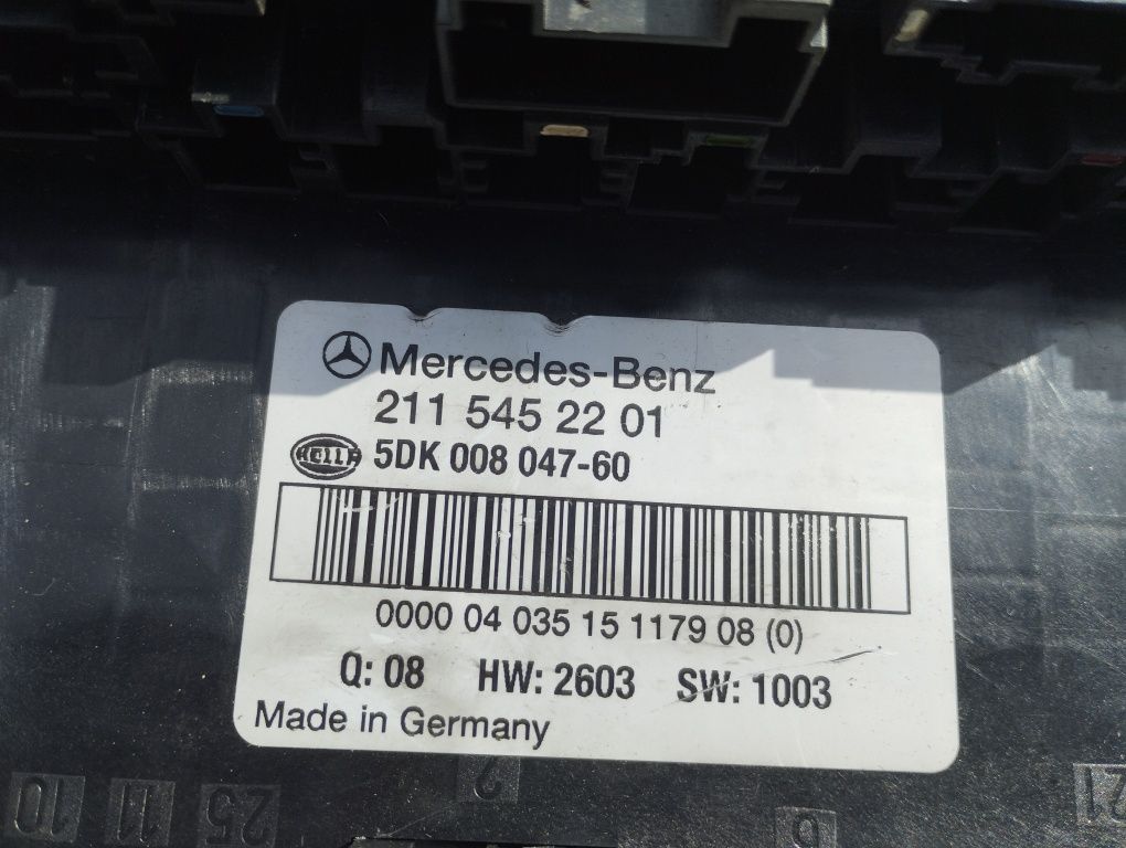 Заден сам модул Mercedes W203 W209 W211 W219 W220 W221 W164 W251