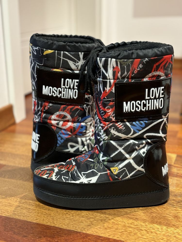 Moon Boot Love Moschino, marime 36