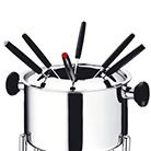 Set Fondue Inox 6pers|18cm cadou