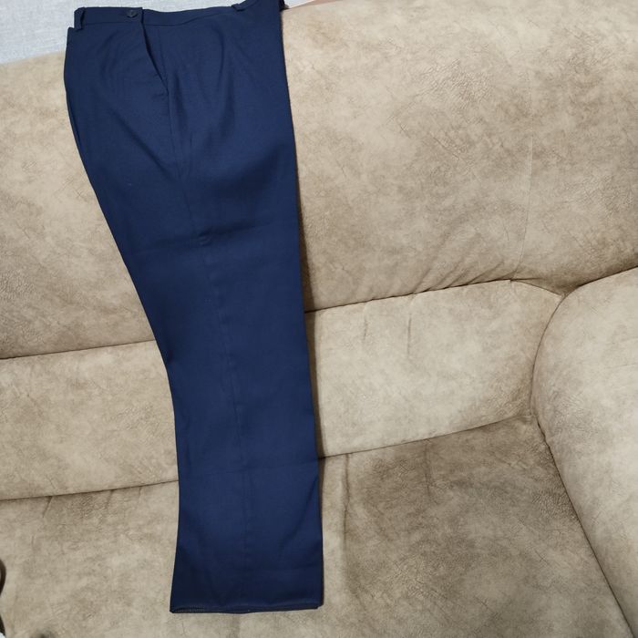 Школьные синие брюки девичковые