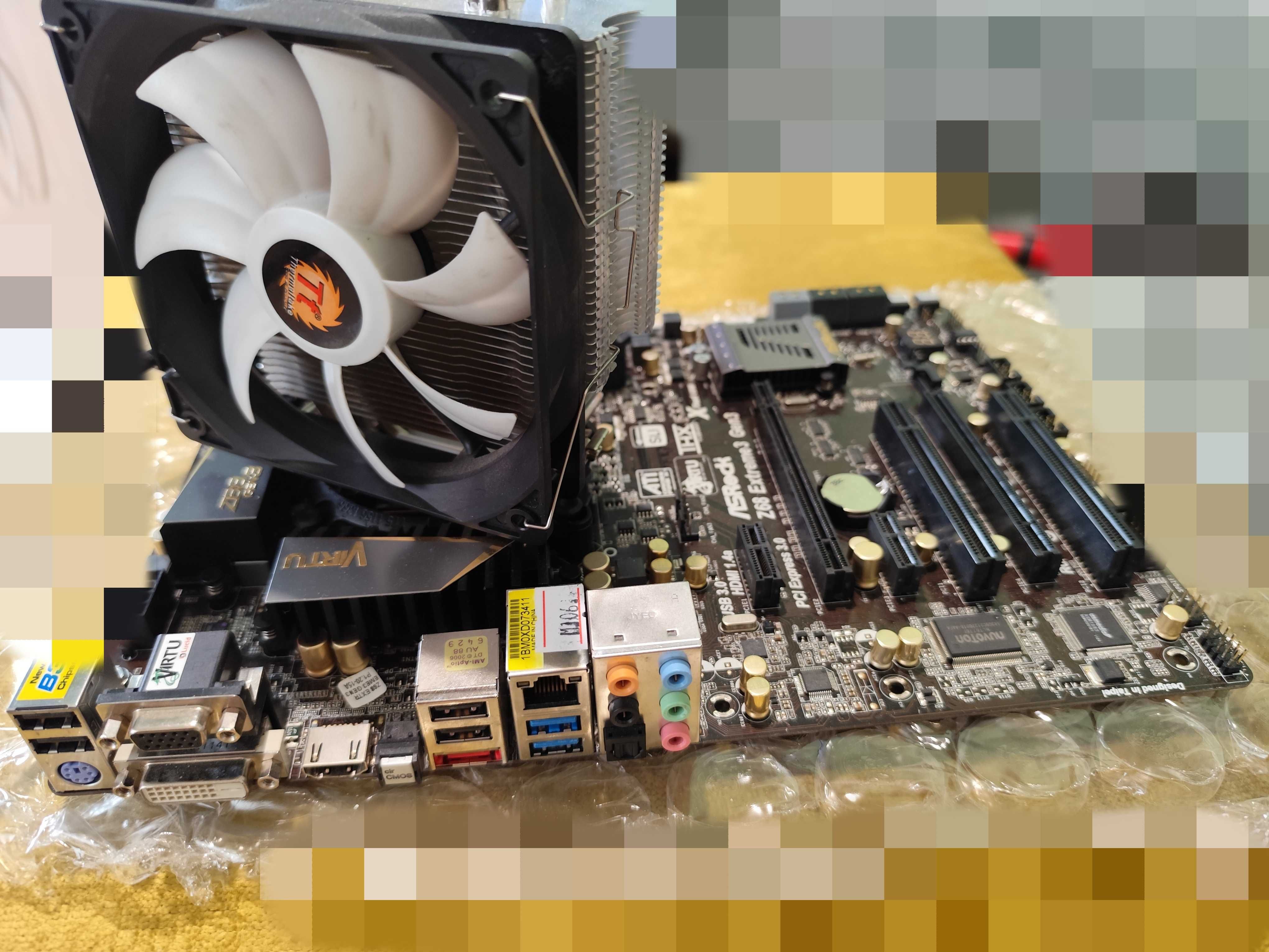 Дъно процесор рам ASRock Z68 Extreme3 Gen3 i7 2600