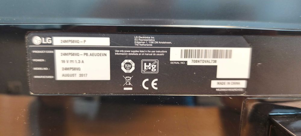 монитор LG 24MP58VQ-P