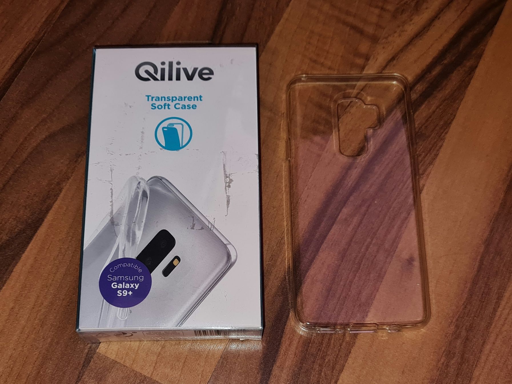 Husa silicon originala Qilive Soft Case Samsung Galaxy S9+ Plus G965