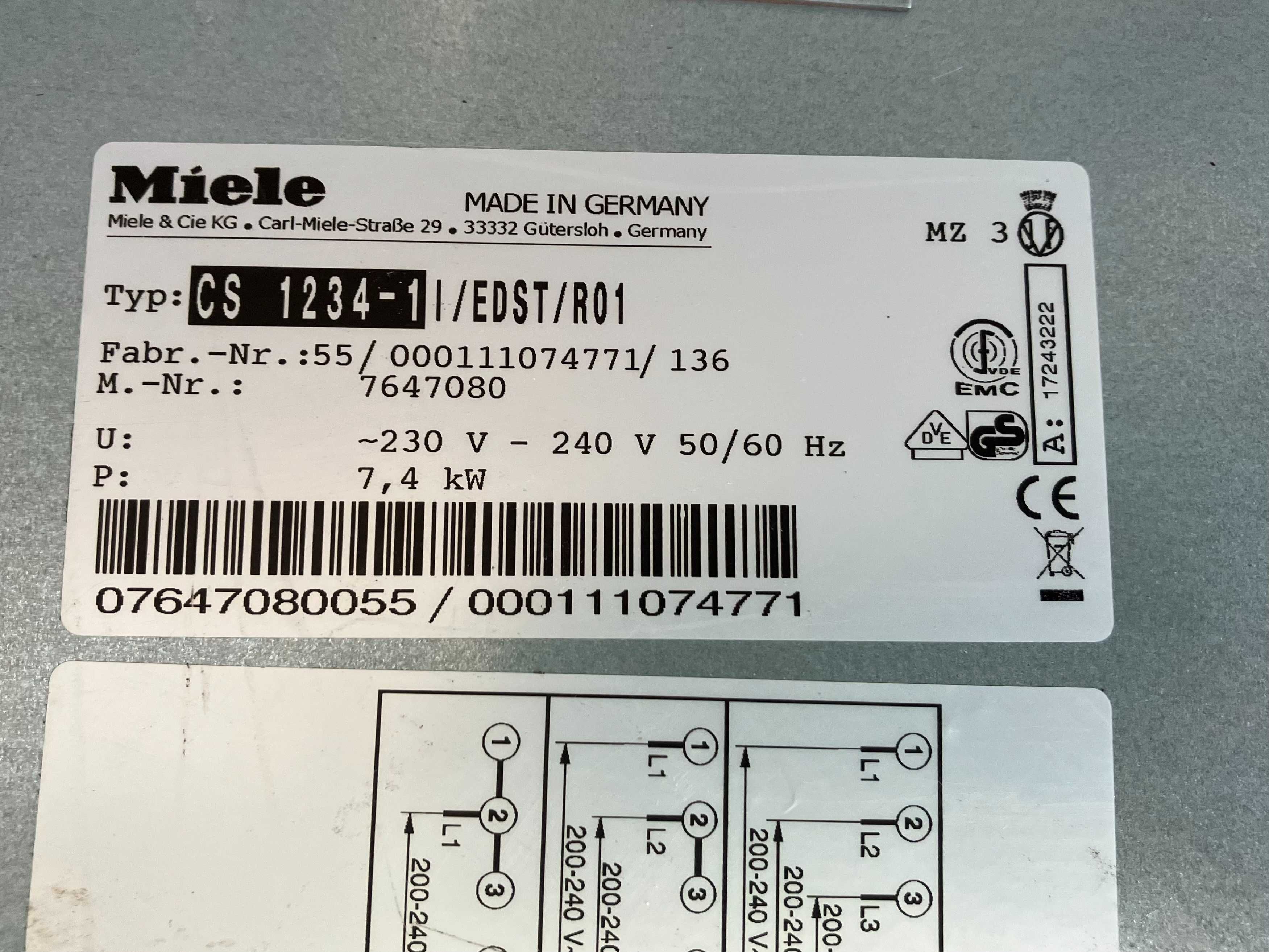 Професионален индукционен плот Miele CS-1234 - Pro Line