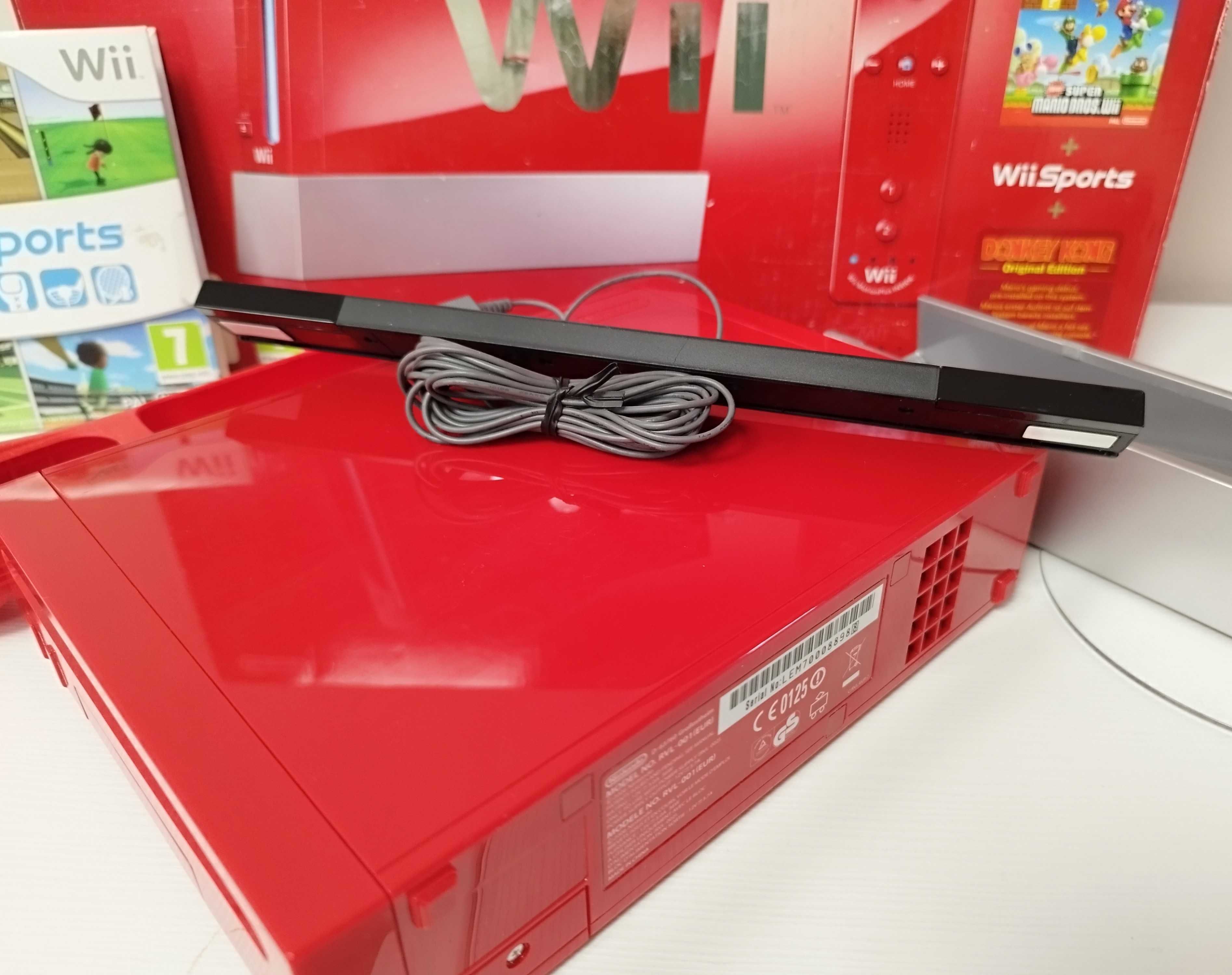 Лимитирано Super Mario Bros Nintendo Wii Пълен Комплект с 60 игри