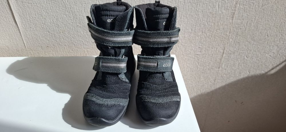 Ботуши Ecco зимни обувки черни 29 номер