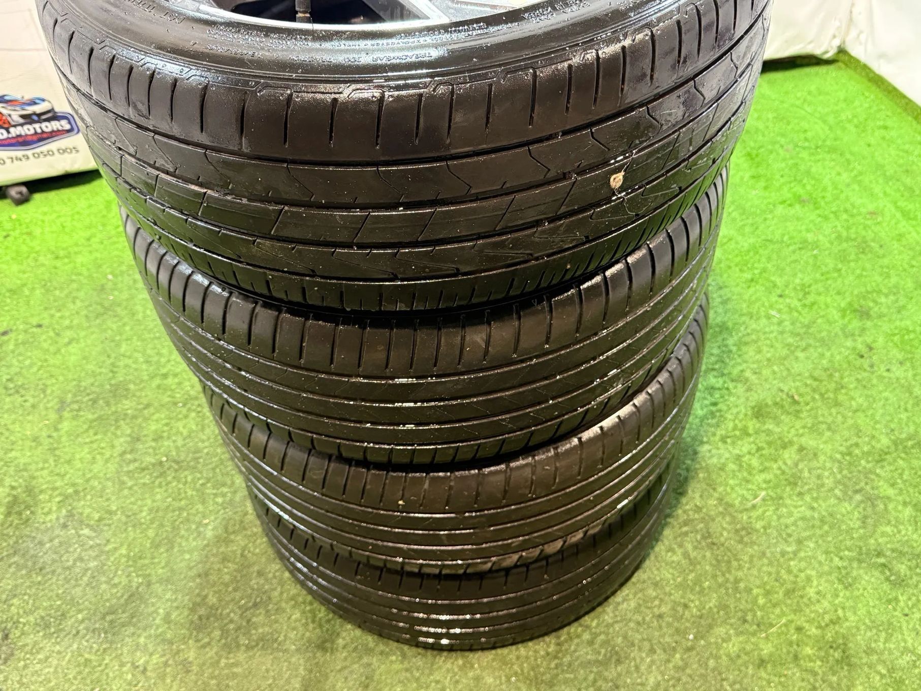 JANTE + CAUCIUCURI 4x100 215/45R17 91V HYUNDAI I20 1.0 BENZINA 2024 2020-2024