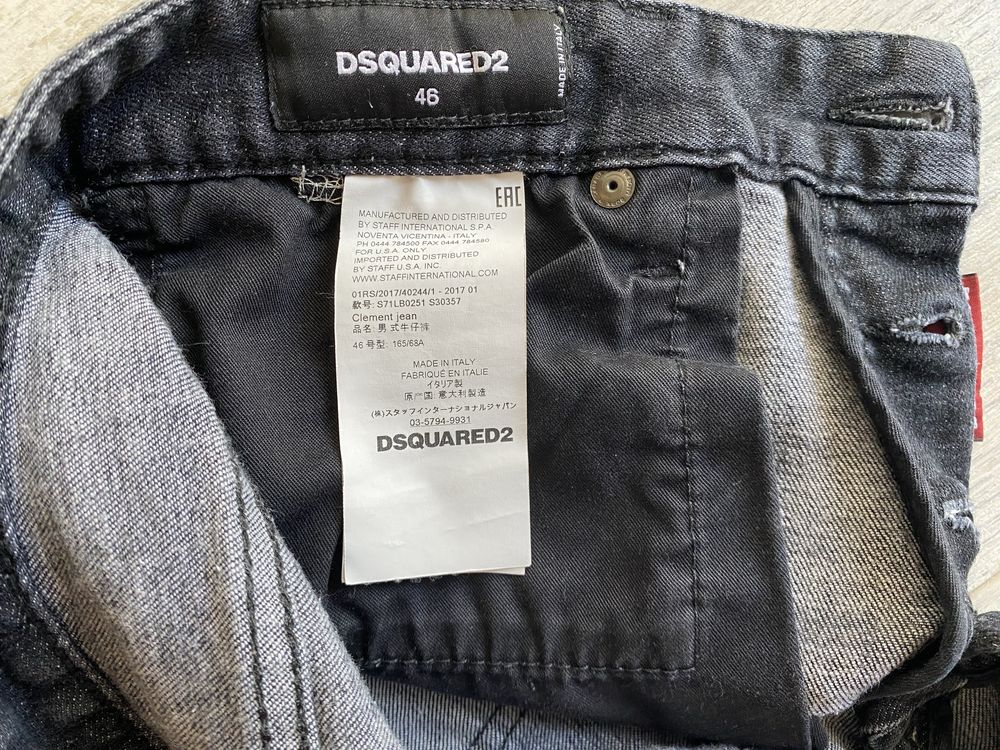Dsquared2 / Clement jean / 46 Italian size / S