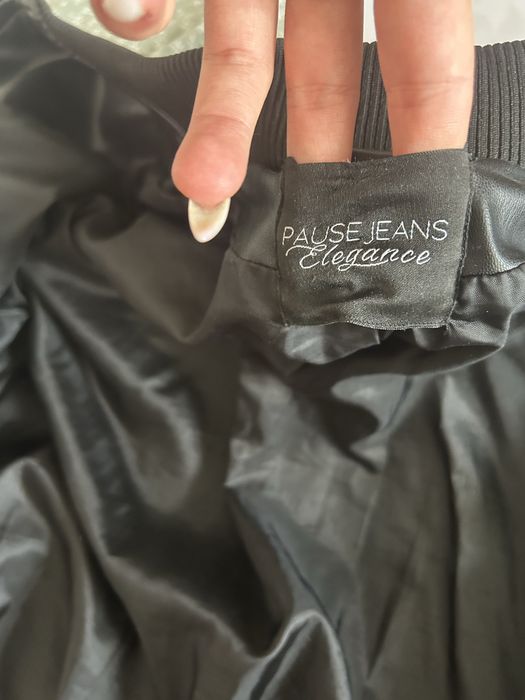 кожено яке Pause Jeans