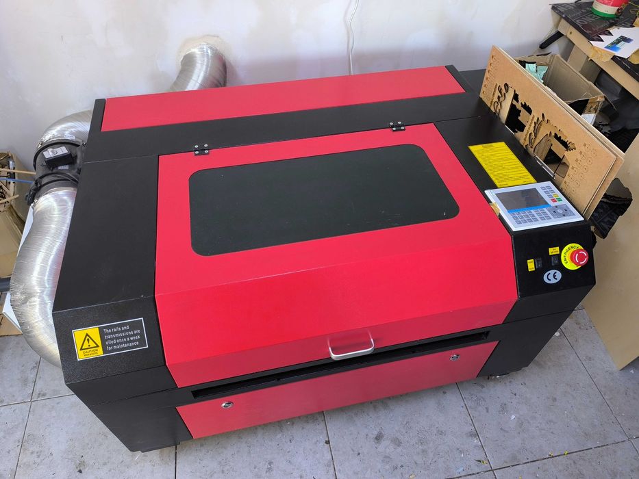 Co2 лазер 80W гравиране/рязане -> Нов