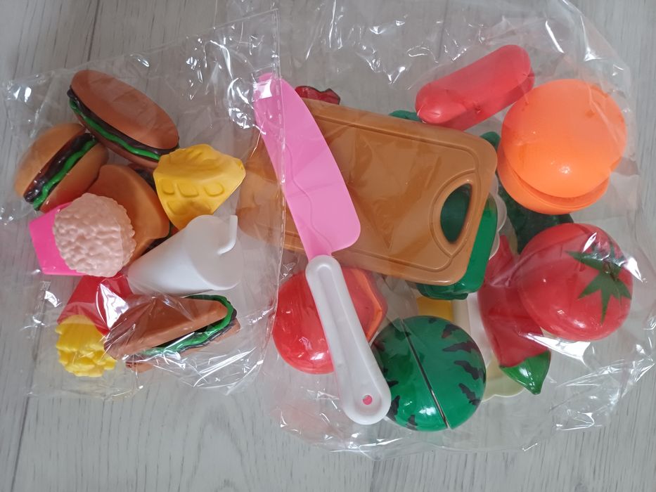 Игрушки овощи-фрукты