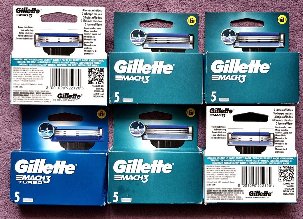 Rezerve Gillette Mach 3