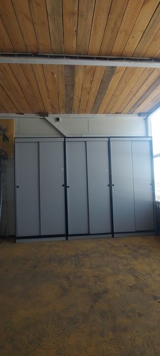 Шкаф, шкаф купе, шкаф серый