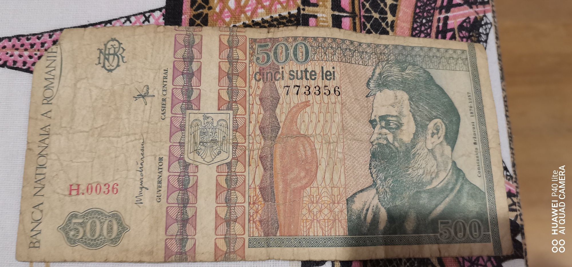 Bancnotă de 500 lei