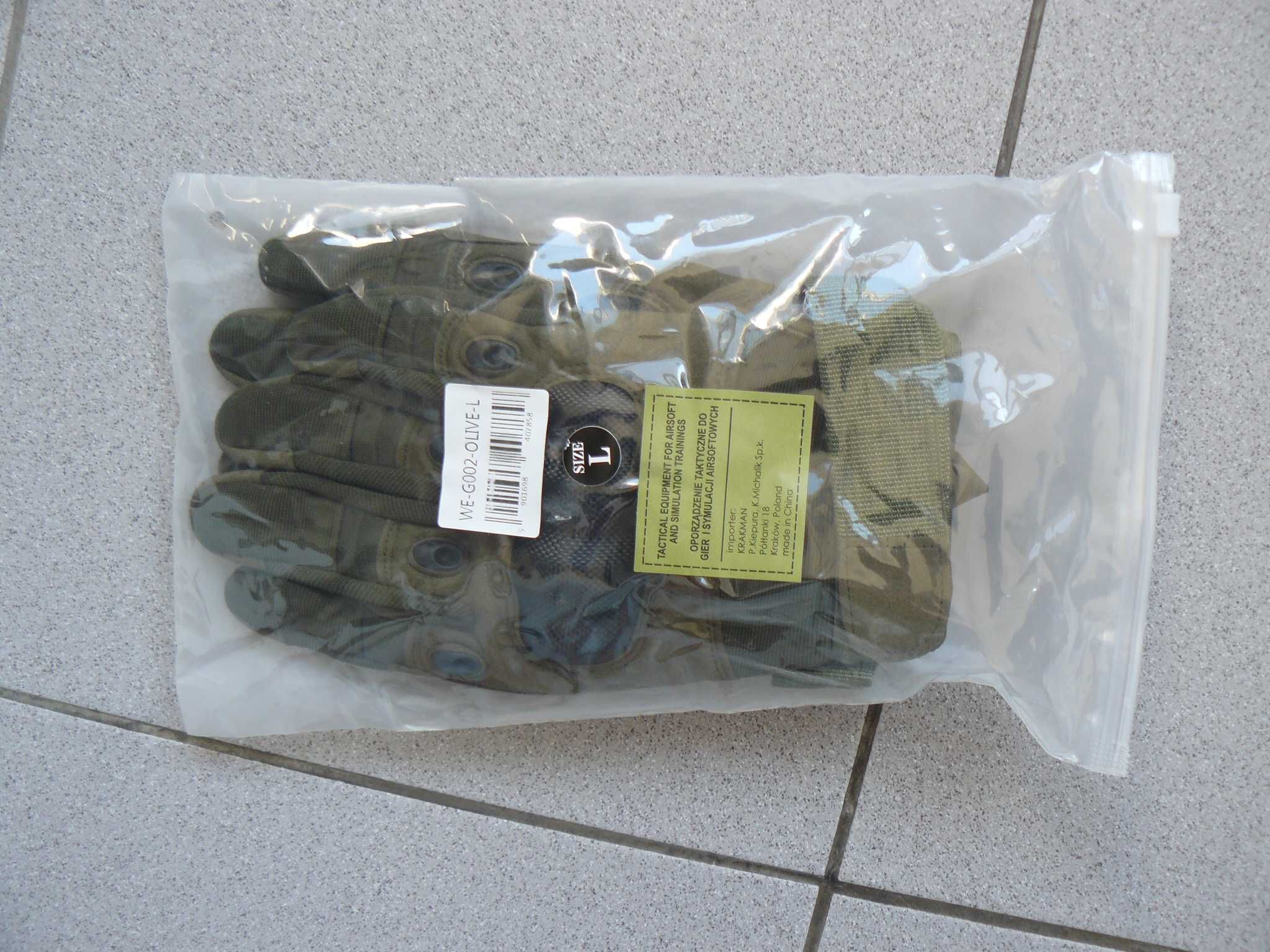 Manusi Tactice Asalt Military Gloves 8FIELDS OLIVE, Noi, Marime L
