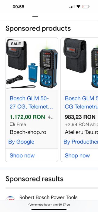 Telemetru Bosch
