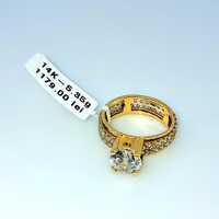 Bijuteria Royal inel din aur 14k 5.35 gr