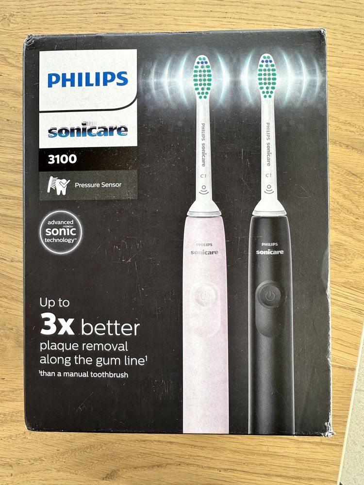 Set Sigilat 2 periute Philips Sonicare 3100, model HX3675/15