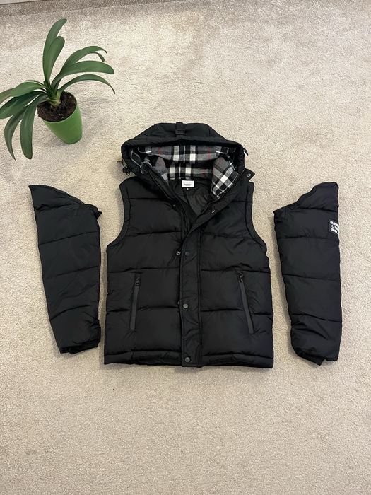 Geaca burberry neagra