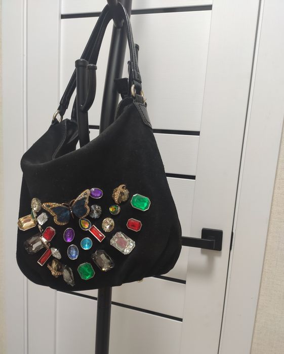 Сумка замшевая натуралка