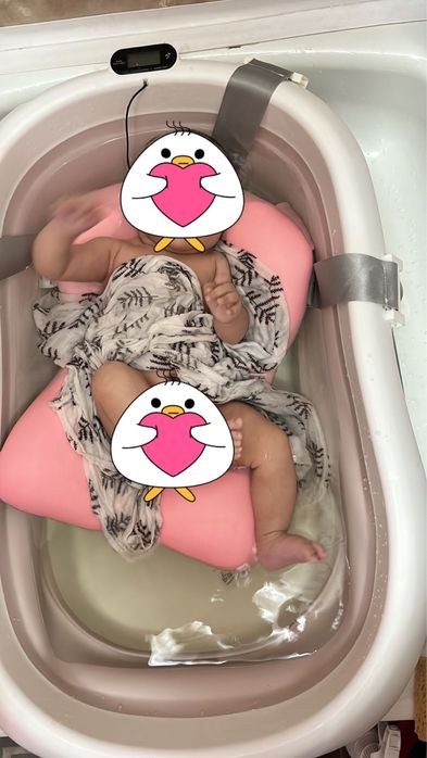 Продаю детскую ванночку складную + гамак