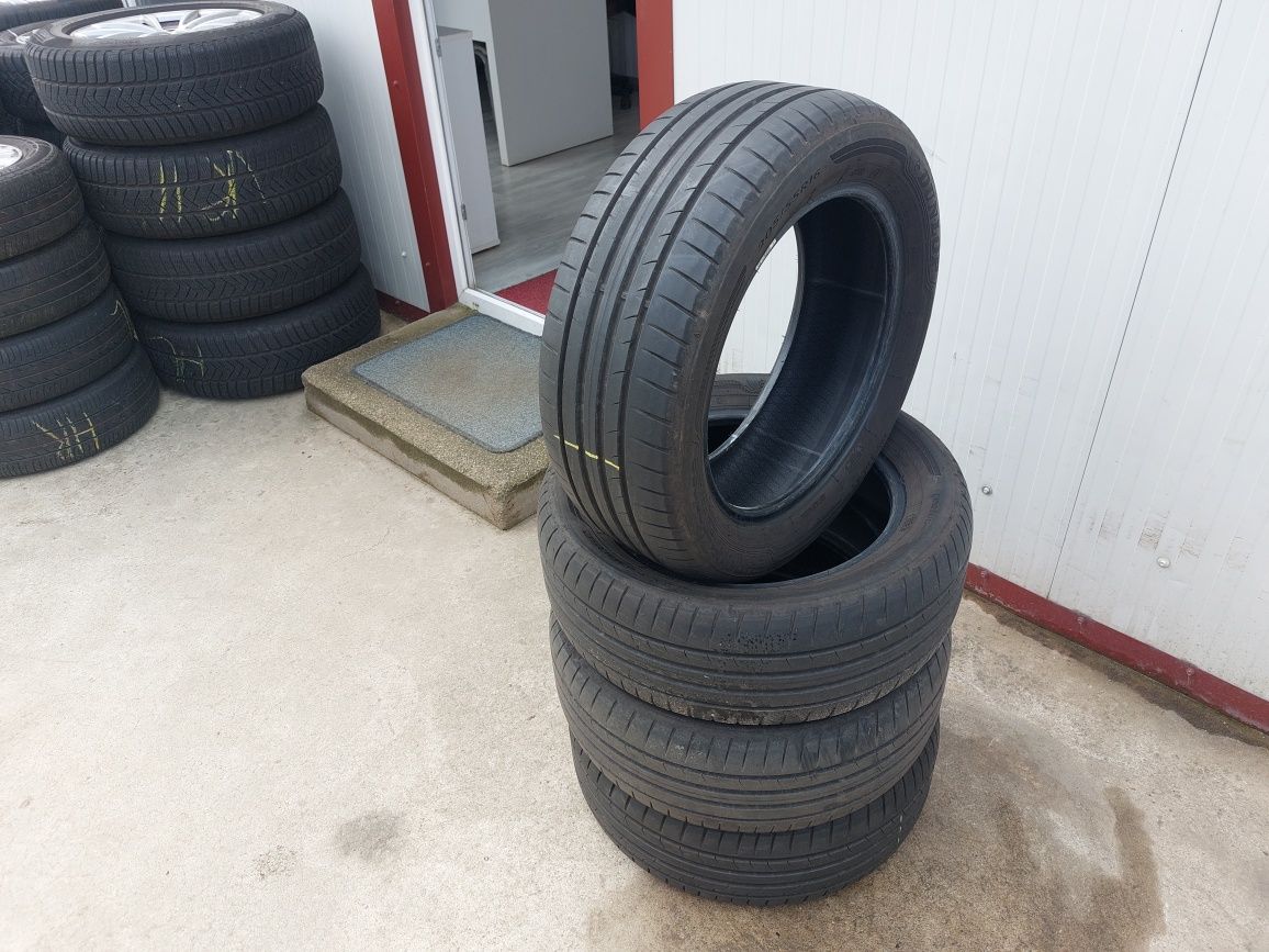 125 lei bucata! Set anvelope de vara 205 55 16 Dunlop