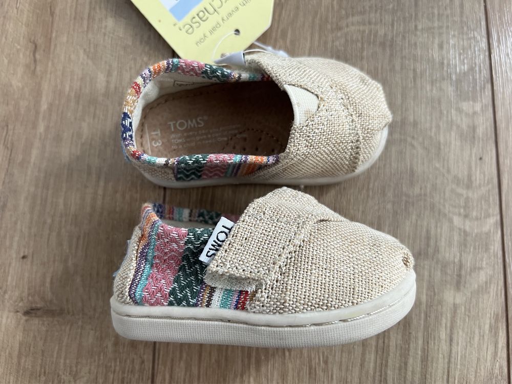 Toms 18,5 espadrile bebelusi 18 19 NOU