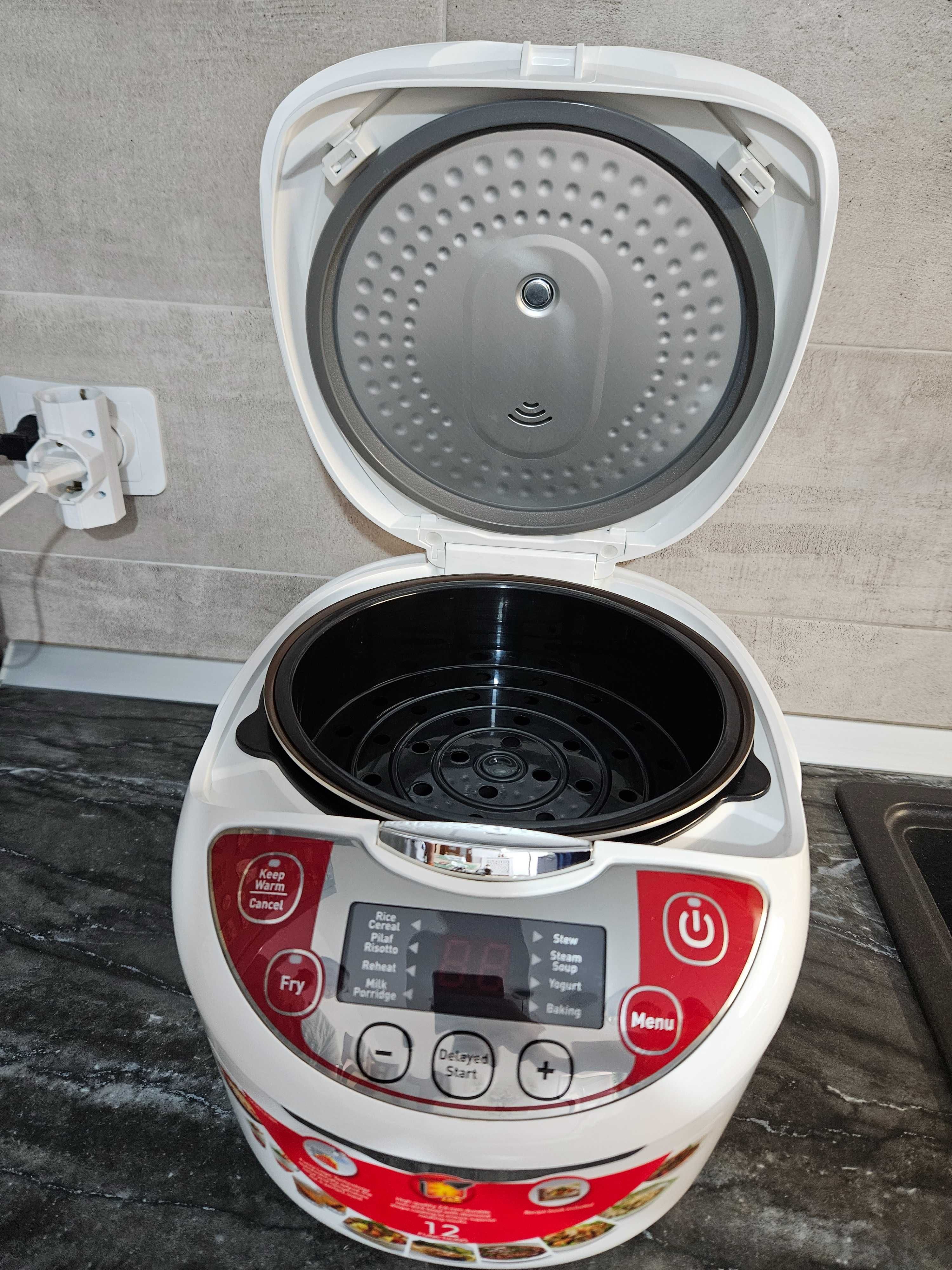 Tefal Multicooker Fuzzy Logic RK705, 750W, 5 L, 12 Programe, Timer