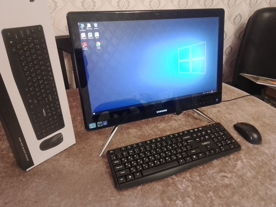 Сенсорный моноблок, Core i5, компьютер, как ноутбук в отл сост