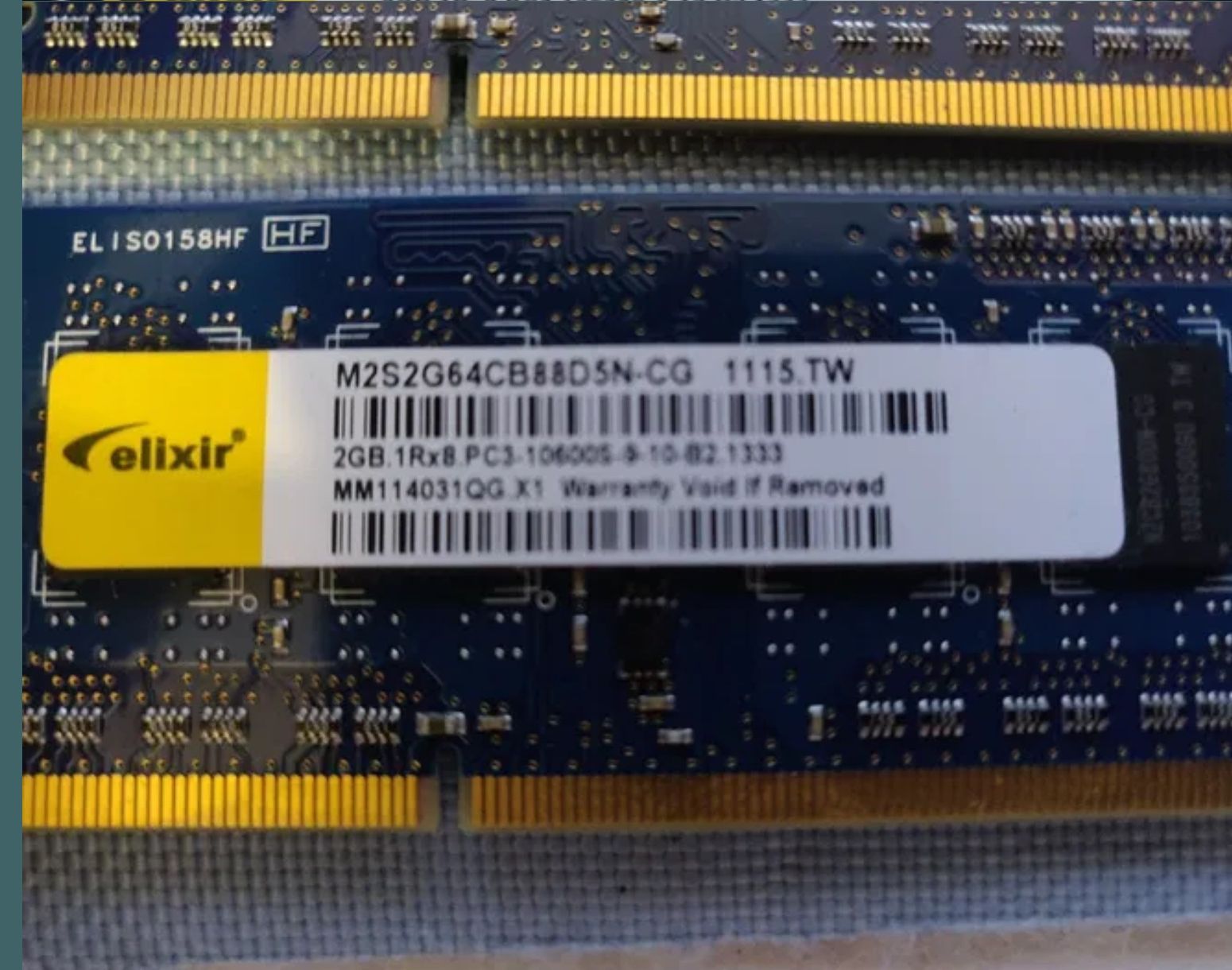 Kit Memorie RAM laptop 4 GB DDR3 1333 MHz 2X 2GB 10600