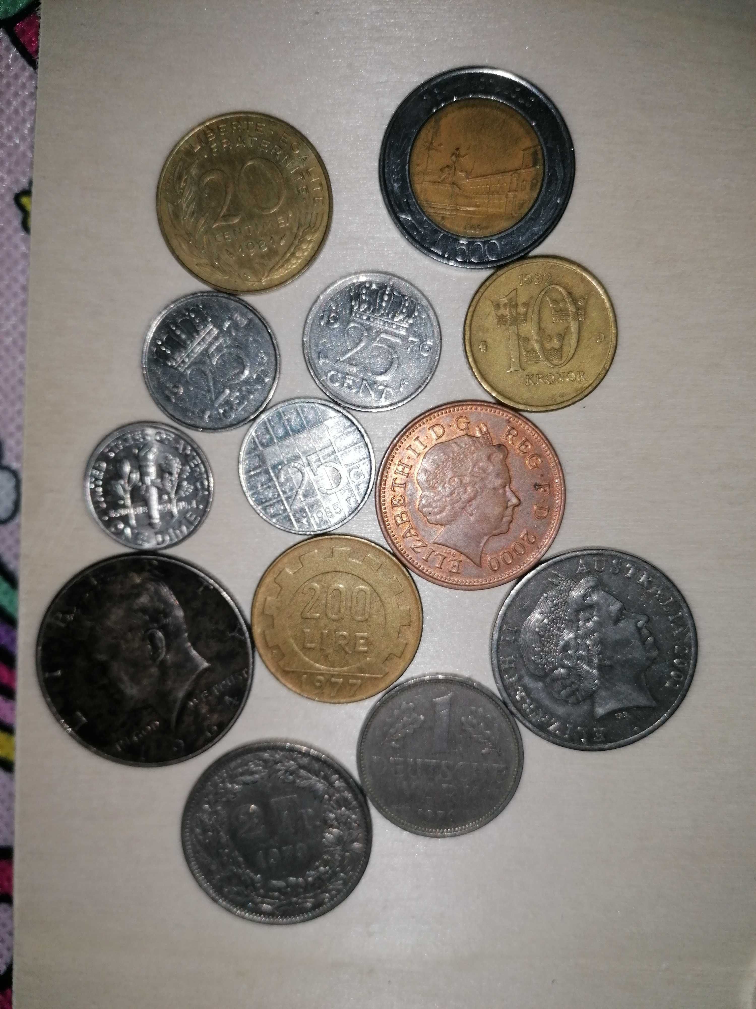 Monezi diverse vechi
