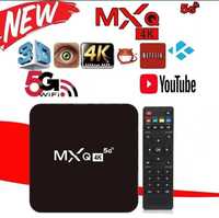 Android TV Box MXQ PRO ТВ БОКС Android TV 11 смарт бокс БГ ТВ