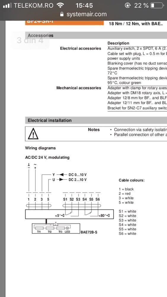 Systemair blf 24 T climatizare