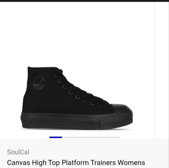 Женские кеды Soul Cal Canvas High Top Platform Trainers