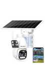 Camera de supraveghere duble Cu panouri Solare GENBOLT