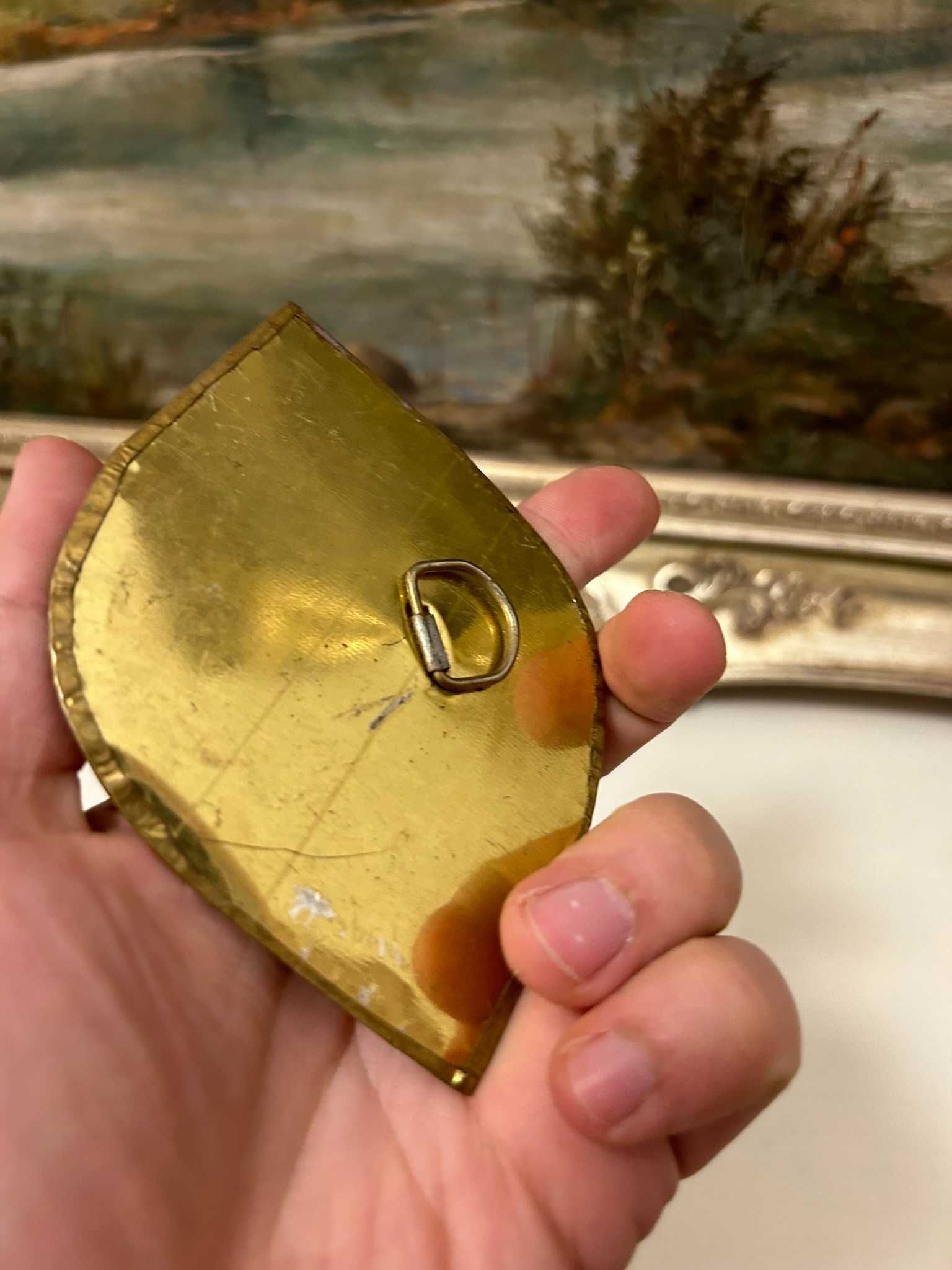 NO660 - Oglinda mica alama 12x8 cm - 46g