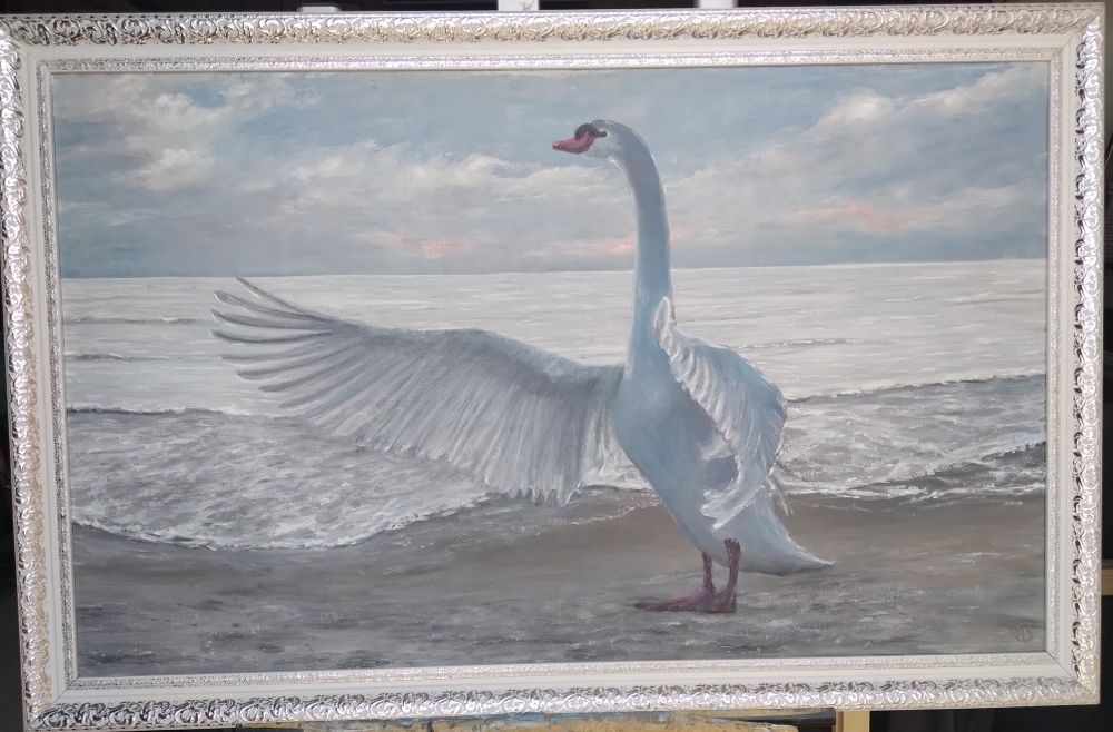 Картина,,Зимний гость''