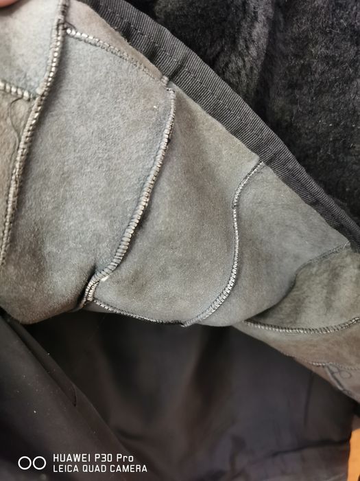 Мъжко кожено дълго яке.