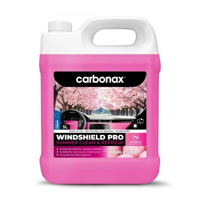 Течност за чистачки лятна 5л, Carbonax, Готова за употреба, 3 аромата