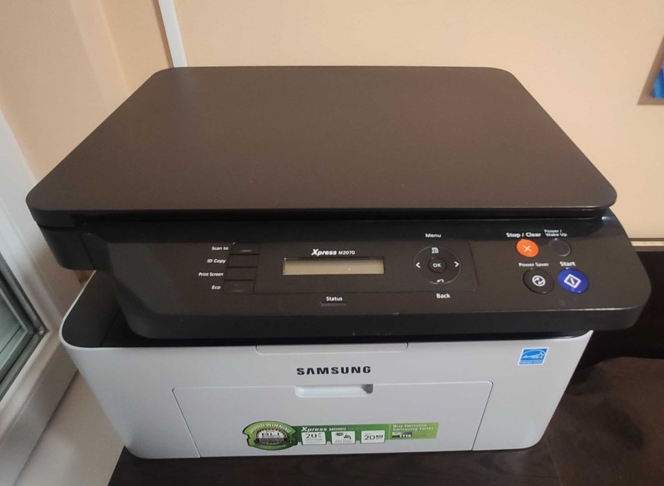 Принтер, скенер, копир Samsung M2070 Xpress MFP + Нова касета