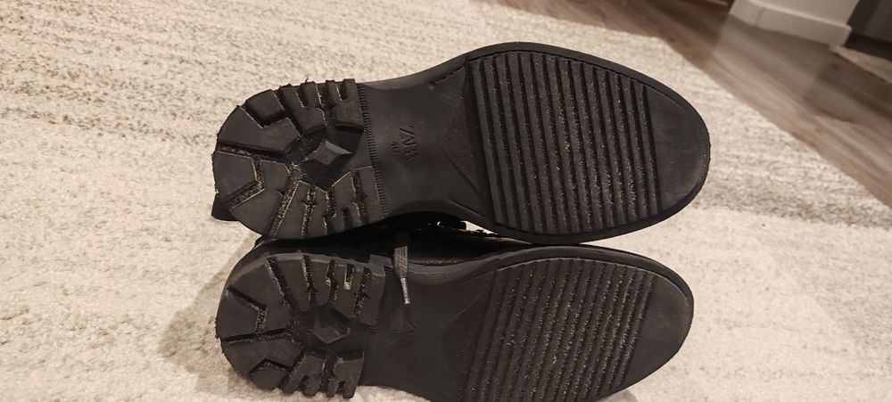 Ghete Zara Man Piele