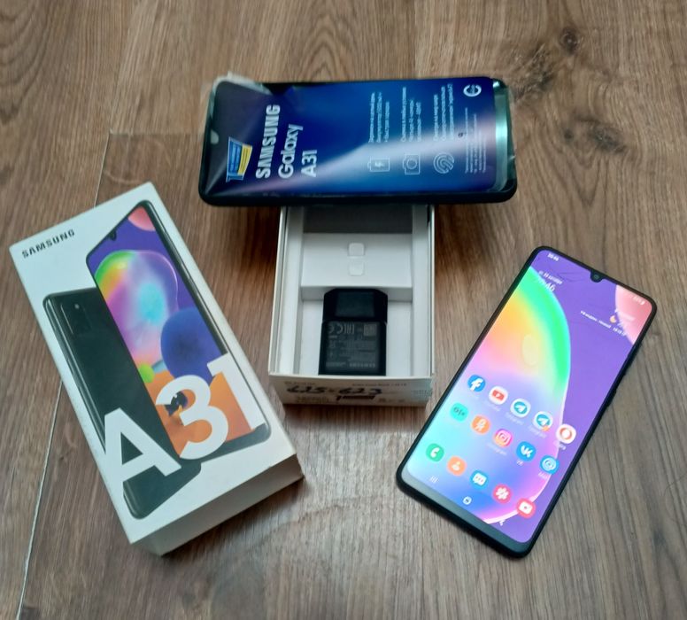 Samsung Galaxy A31 oyna dars ketkan.
