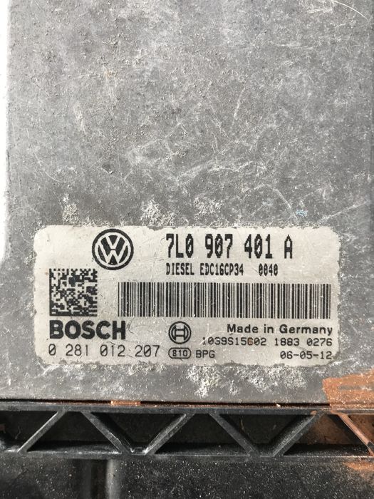 Calculator motor VW Audi  3000 Diesel cod BPG