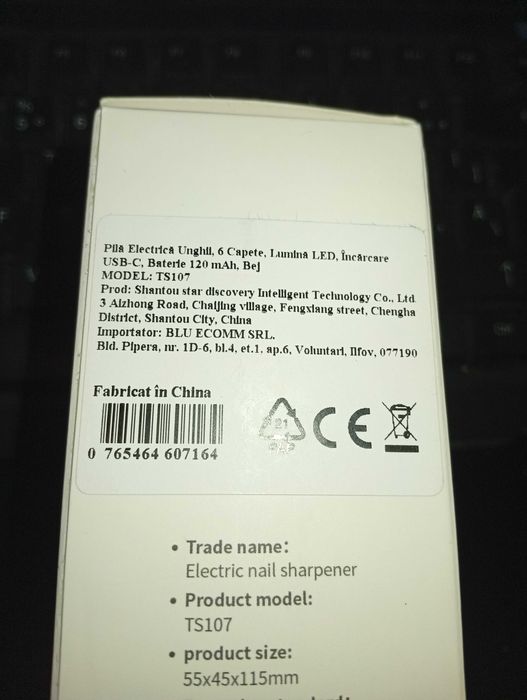 iBLU Pila Electrica pentru bebelusi si copii , 6 capete , LED , USB-C